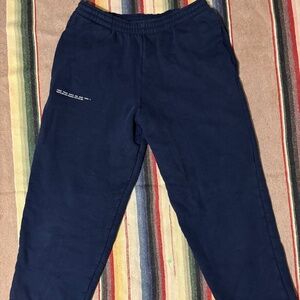 Pangaia 365 heavyweight organic cotton sweatpants navy small